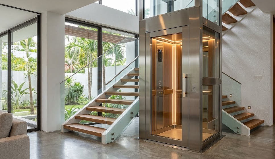 Manual Door Elevators